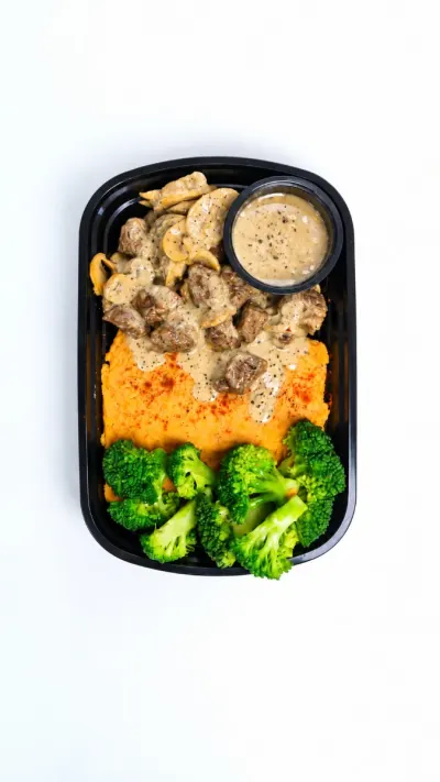 CREAMY PEPPER BEEF